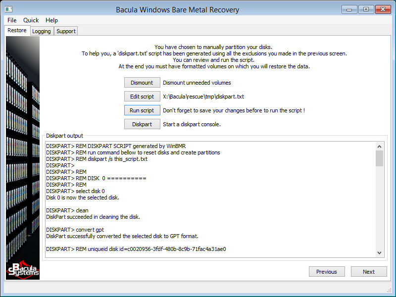 Manual Partitioning