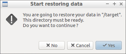 ``/target`` Must be Ready to get the Data