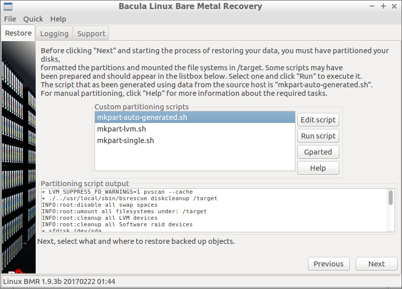 Manual Partitioning