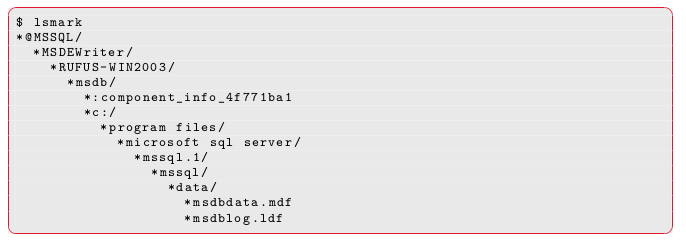 Marked Files to Restore Excluding master Database