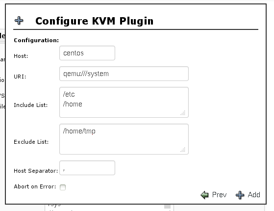 KVM Configuration