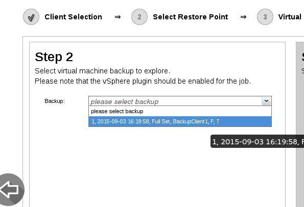 Virtual Machine Selection