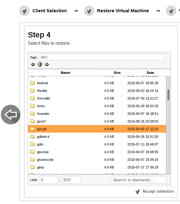 File Selection